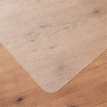Floortex Ecotex Marlon BioPlus Chair Mat for Hard Floors, Clear, FLRNRCMFLBS0004