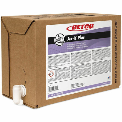 Betco Ax-It Plus No-Rinse Stripper, Amber, BET154B500