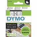 ACCO Dymo S0720780 D1 43613 Tape 6mm x 7m Black on White, DYMS0720780