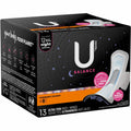 Kimberly-Clark U by Kotex Ultra Thin Overnight Pads, White, KCC54912