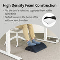 Kensington Computer Premium Comfort Soft Footrest, Black, KMW56100