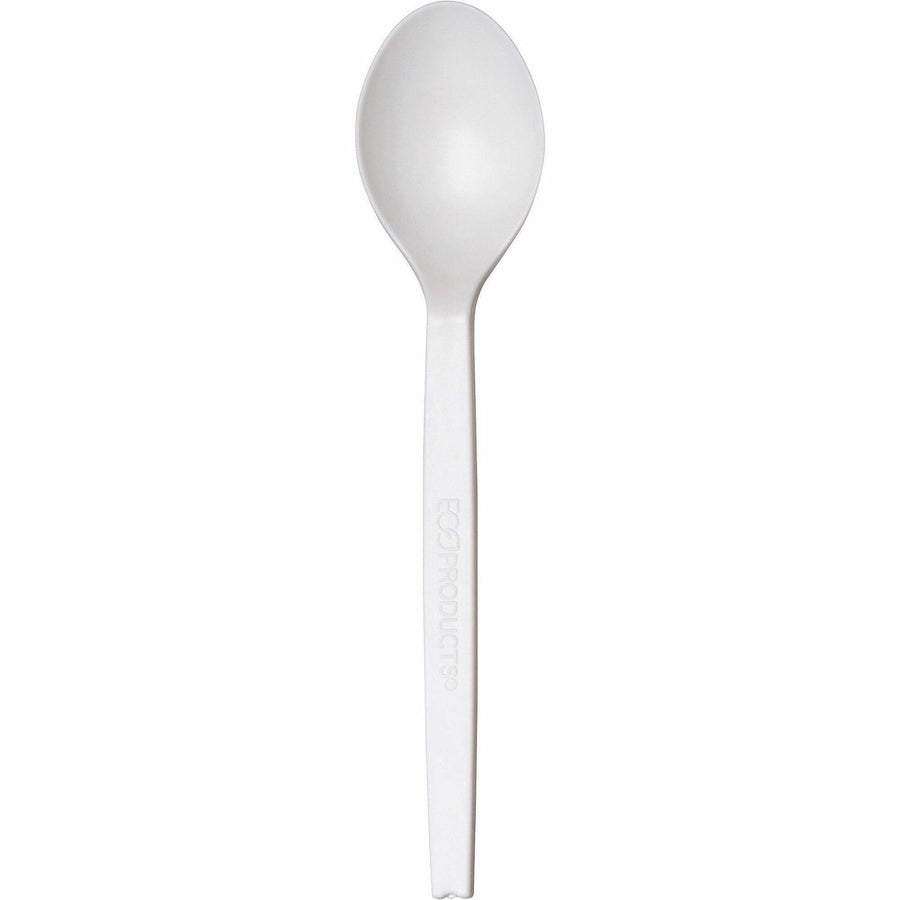 WNA 7" Plant Starch Spoons, Beige, 50 / Pack, WNAEPS003