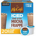 Keurig Dr Pepper . McCaf&eacute; K-Cup Iced One-Step Mocha Frappe, 24 / Box, GMT9845