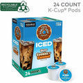 Keurig Dr Pepper . The Original Donut Shop K-Cup Iced Duos Cookies and Caramel Coffee, 24 / Box, GMT9881
