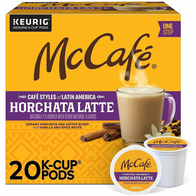 Keurig Dr Pepper . McCaf&eacute; K-Cup Horchata Latte, 24 / Box, GMT9891