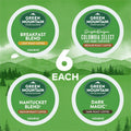 Keurig Dr Pepper . Green Mountain Coffee Roasters K-Cup Regular Coffee Variety Pack, 24 / Box, GMT9974