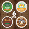 Keurig Dr Pepper K-Cup Decaf Coffee Variety Pack, 24 / Box, GMT9977