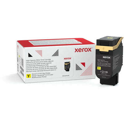 Xerox Original High Yield Laser Toner Cartridge - Box - Return Program - Yellow - 1 Pack, XER006R04688