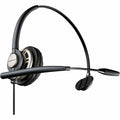 HP Poly EncorePro HW710 Single Ear Headset +Carry Case +Quick Disconnect TAA, Black, HEW805H7AA