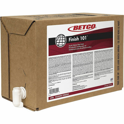 Betco Finish 101 Acrylic Polymer Floor Finish, Crystal Clear, /CT — view 1