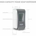 Gojo Push-Style FMX-20 Foam Soap Dispenser, Gray, GOJ527006