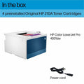 HP LaserJet Pro 4201dw Laser Printer - Color, HEW4RA86F