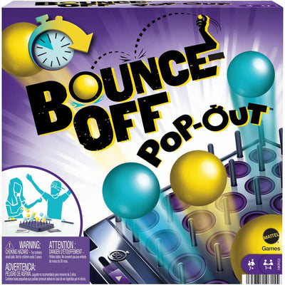 Mattel Bounce-Off Pop-Out Ball Bouncing Game, Multicolor, MTTHKR53