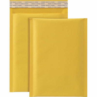 Quality Park Paper Bubble Mailers, Brown Kraft, 25 / Box, QUA95001