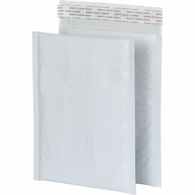 Quality Park Bubble Mailers, White, 25 / Box, QUA95007