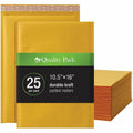 Quality Park Bubble Mailers, Brown Kraft, 25 / Box, QUA85763