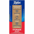S. C. Johnson & Son Ziploc Stand-Up Storage Bags, Blue, 80 / Box, SJN351319