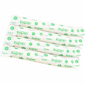 Tampon Tribe Organic Tampons, White, 500 / Carton, TTBTAM500S
