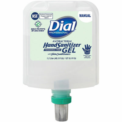 Henkel Hand Sanitizer Gel Refill, Clear, 3 / Carton, DIA19711