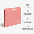 U Eco Straight Tab Cut Letter File Jacket, Assorted, 8 1/2" Width x 11" Length, 10 / Pack, UBR6595U0112