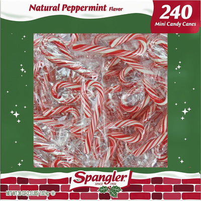 Spangler Candy Peppermint Candy Canes, 8 / Carton, SPA1120