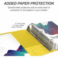 Samsill Durable Three-Ring View Binder, Yellow, SAM16481