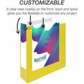 Samsill Durable Three-Ring View Binder, Yellow, SAM16461