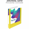 Samsill Durable Three-Ring View Binder, Yellow, SAM16431