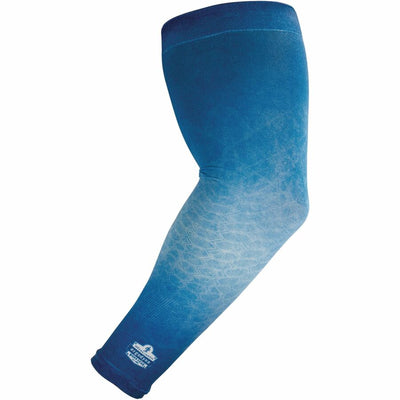 Tenacious Ergodyne 6695 Sun Protection Arm Sleeves, Blue, 2 / Pair, EGO12195
