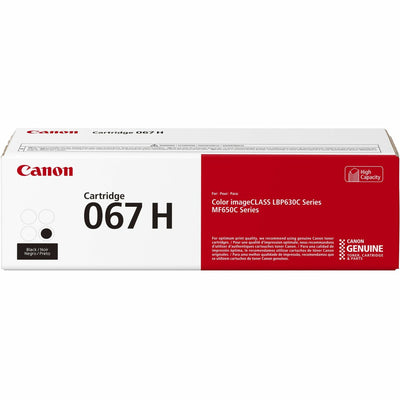 Canon 067 Original High Yield Laser Toner Cartridge - Black -, CNMCRTDG067HBK
