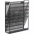 Lorell 5-Pocket Wall File, Black, LLR95280