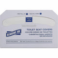 Genuine Joe Toilet Seat Covers, White, 4 / Carton, GJO10152