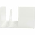 Business Source Multifunctional Pen Cup Organizer, White, BSN11881