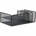 Lorell 4-Tier File Organizer, Black, LLR95281