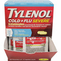 Lil' Drug Store Tylenol Cold & Flu Severe Single-Dose Packets, Red, 30 / Box, LIL64568