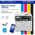 Brother MFC-L3720CDW Wireless LED Multifunction Printer - Color, BRTMFCL3720CDW