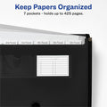 Avery Letter, A4 Expanding File, Black, AVE73550