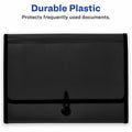 Avery Letter, A4 Expanding File, Black, AVE73550