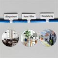 Avery Cable Labels, T-Style, 1.25" x 2", 300 Total (61539), White, 1 Pack, AVE61539