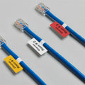 Avery Cable Labels, T-Style, 1.25" x 2", 300 Total (61539), White, 1 Pack, AVE61539