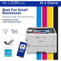 Brother HL-L3295CDW Desktop Wireless Laser Printer - Color, BRTHLL3295CDW