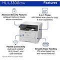 Brother HL-L3300CDW Wireless Laser Multifunction Printer - Color, BRTHLL3300CDW