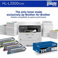 Brother HL-L3300CDW Wireless Laser Multifunction Printer - Color, BRTHLL3300CDW