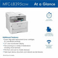 Brother Workhorse MFC-L8395CDW Wired & Wireless Laser Multifunction Printer - Color, BRTMFCL8395CDW