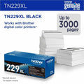 Brother Original High Yield Laser Toner Cartridge - Black -, BRTTN229XLBK