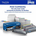 Brother Original Standard Yield Laser Toner Cartridge - Yellow -, BRTTN229Y
