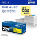 Brother Original Standard Yield Laser Toner Cartridge - Yellow -, BRTTN229Y