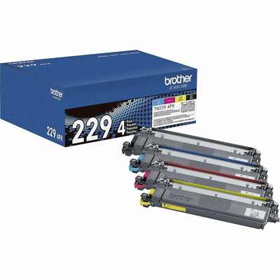 Brother Original Standard Yield Laser Toner Cartridge - Multi-pack - Black, Cyan, Magenta, Yellow - 4 / Pack — view 1