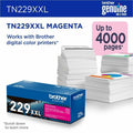 Brother Original Super High Yield Laser Toner Cartridge - Magenta -, BRTTN229XXLM