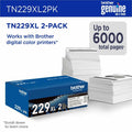 Brother Original High Yield Laser Toner Cartridge - Twin-pack - Black - 2 / Pack, BRTTN229XL2PK